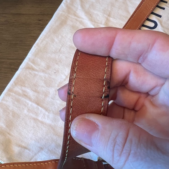 Louis Vuitton Dark Brown Monogram Crossbody Bag - Picture 13 of 14